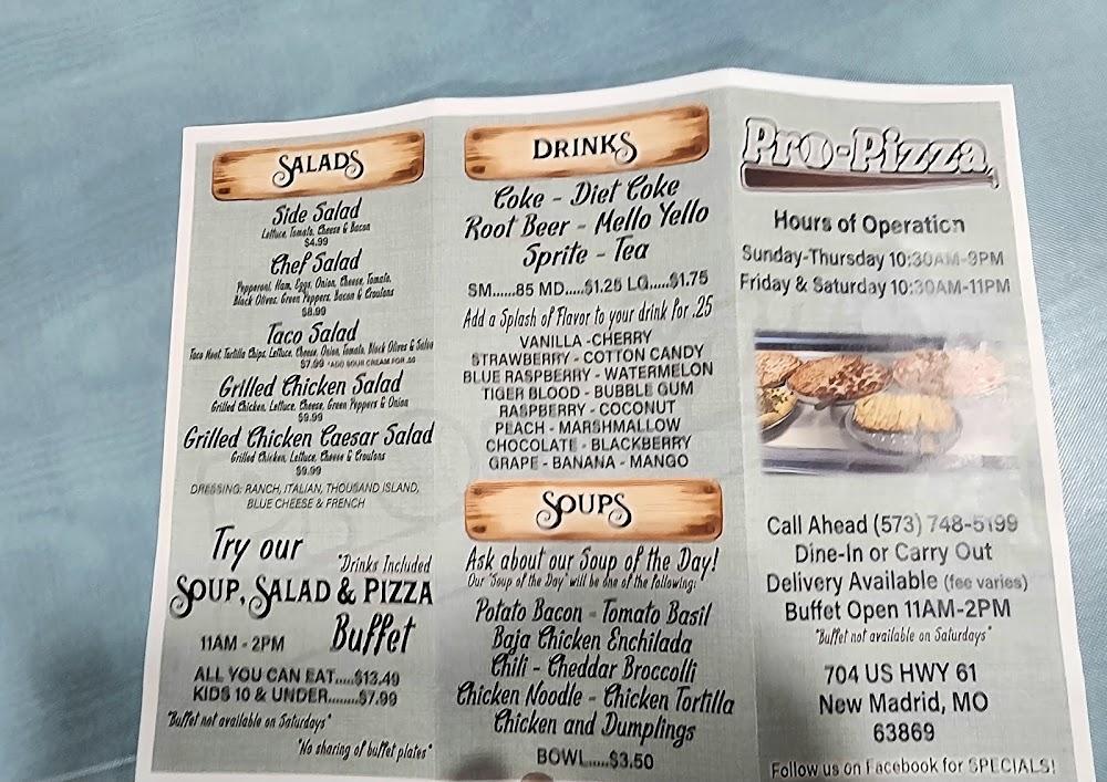 Pro Pizza 2 Side Salad