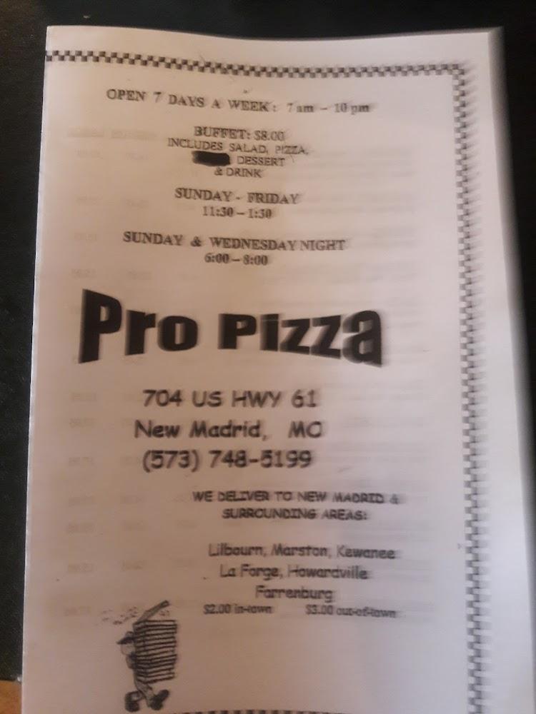 Pro Pizza 2 Menu image 3